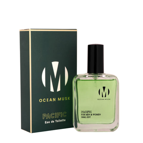 Ocean Musk Pacific, Eau de toilette Unisex Perfume,  Premium Luxury Fragrance Scent, Pack of 1, 50 ml